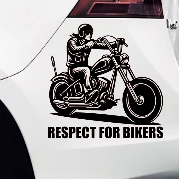 nalepke za avto motor chopper in motorist
