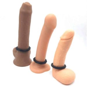 Silikonski prsten za penis SET