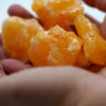 grubi kalcit lakirane narančaste