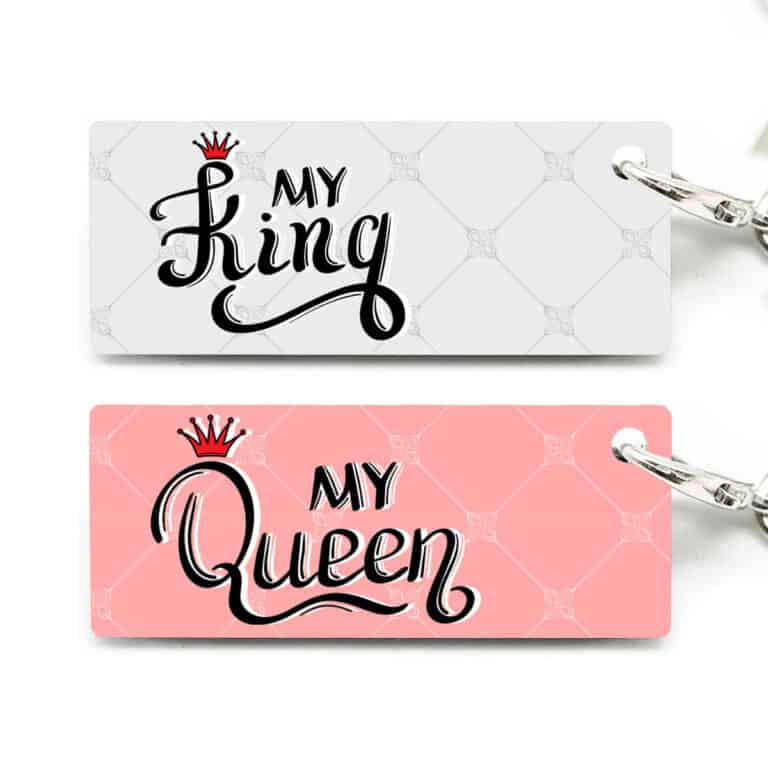 Privjesci za ključeve KING and QUEEN