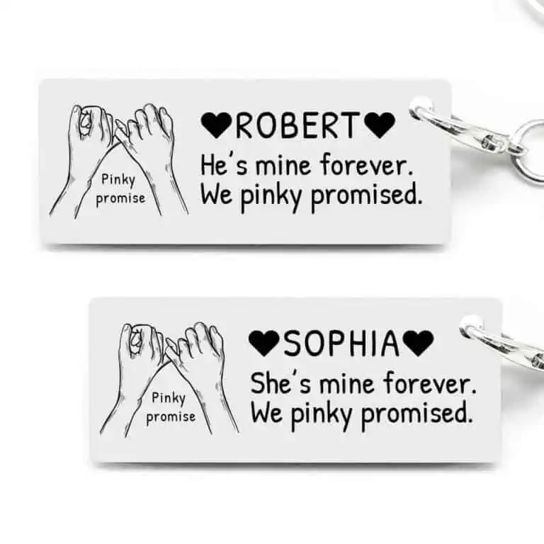 Privjesci za ključeve Pinky promise