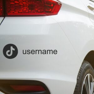 naljepnice za auto tiktok