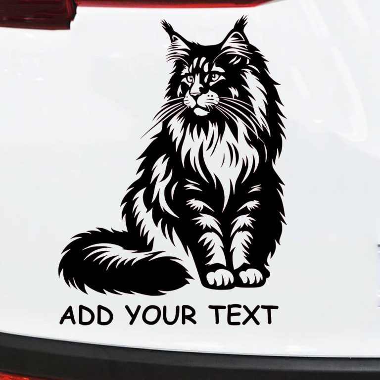 Naljepnica Maine Coon 1