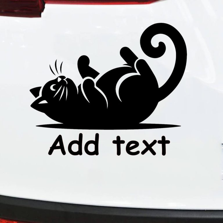 Naljepnica mačka se igra 1