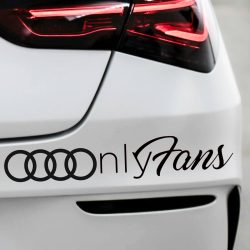 Audi samo za obožavatelje naljepnica