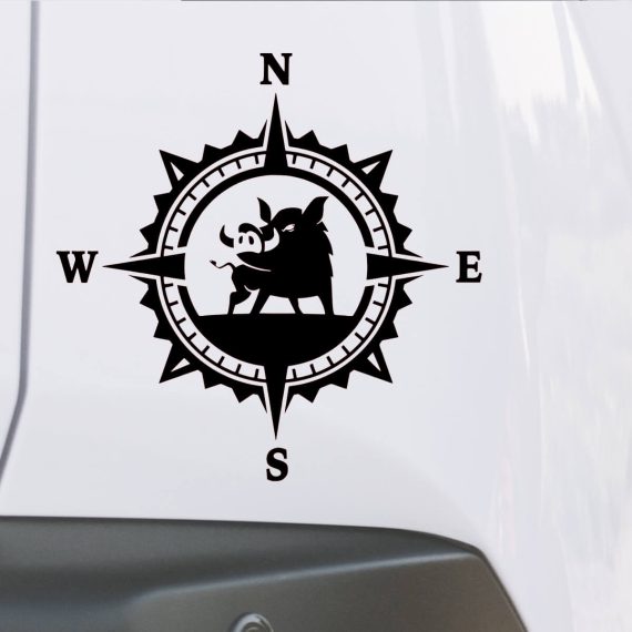 Lovna naljepnica lov na divlju svinju 1