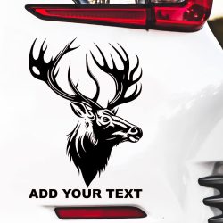 Adesivo Prespaziato Cinghiale Caccia &ndash; Sticker Autoadesivo &ndash; Made In Italy