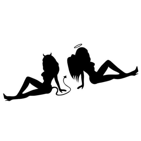 nalepka za avto bad girl