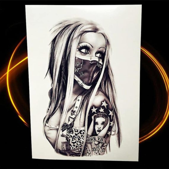 začasni tattoo ženska bojevnica začasni tattoo ženska bojevnica