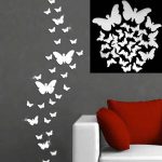 Stenske nalepke 3d metuljček