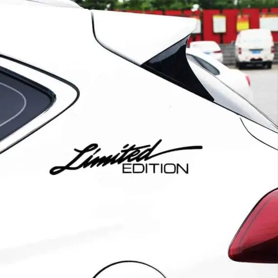 limited edition nalepka za avto
