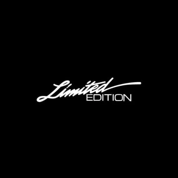 limited edition siva nalepka za avto