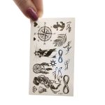 začasni tattoo neskočno življenje na morju