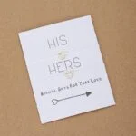 Zapestnica prijateljstva srce bela barva