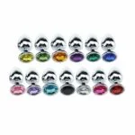 kovinski analni čepi s kristalom