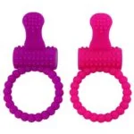 obročki za penis iz silikona in vibratorjem