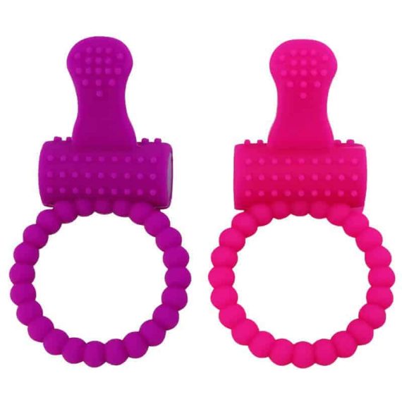 obročki za penis iz silikona in vibratorjem
