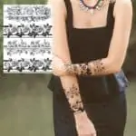 tattoo nalepke vrtnice