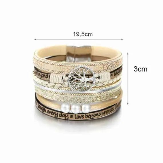 velikost zapestnice drevo življenja