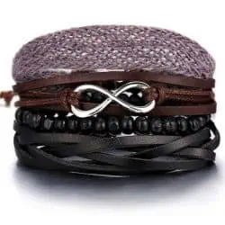 zapestnica neskončno usnje