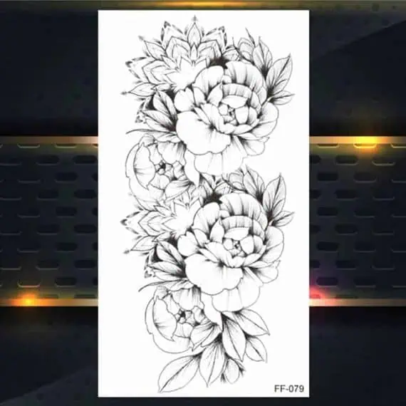 Začasni tattoo mogočne vrtnice Začasni tattoo mogočne vrtnice