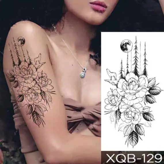 začasni tattoo gajoshop vrtnica