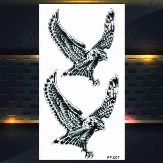 začasni tattoo orel