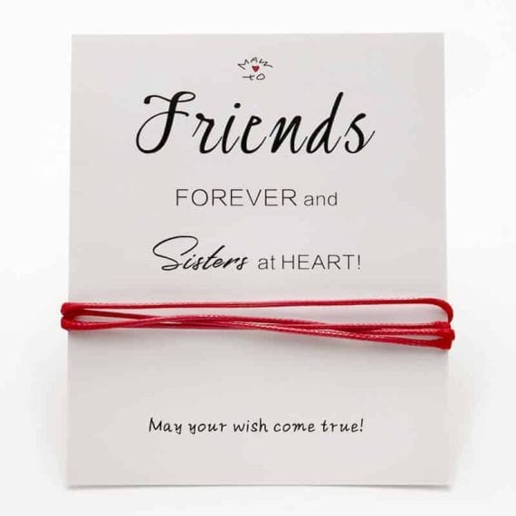 zapestnica prijateljstva friends forever and sisters at heart