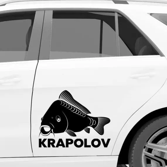Nalepka krapolov za avto