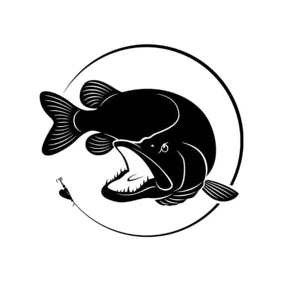 Nalepka za avto ščuka