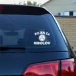 Nalepka za ribiče rojen za ribolov