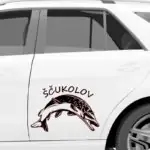 Ribiška nalepka ščukolov