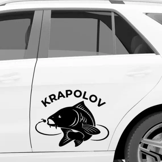 krapolov nalepke za avtomobil