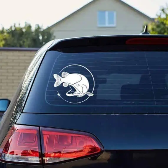 nalepka ščuka trofeja