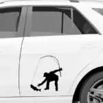 nalepka za ribiče ribič