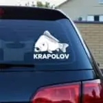 nalepke za avto krapolov