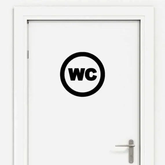 oznaka za wc vrata
