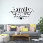 stenska nalepka family we all grow