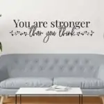 stenska nalepka you are stronger then you think