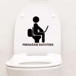 wc nalepka za pokrov prenašam datoteke