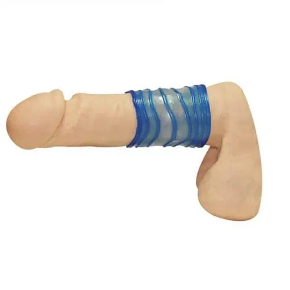 Rokavček za penis modra barva