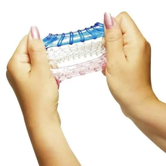 Rokavček za penis prilagodljiv material