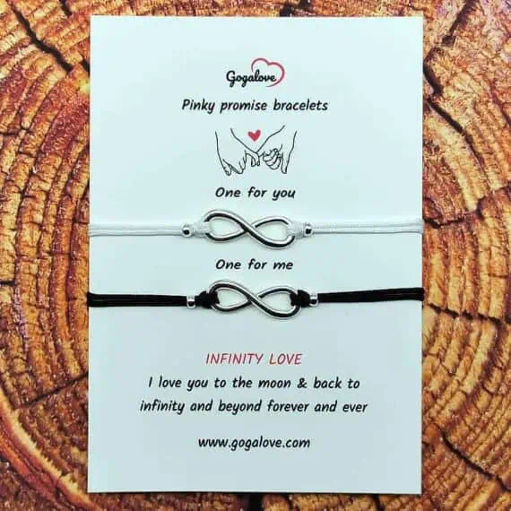 Gogalove zapestnice za pare infinity