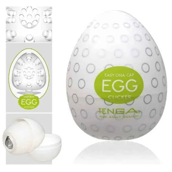 Masturbator za moške TENGA EGG CLICKER Masturbator za moške TENGA EGG CLICKER
