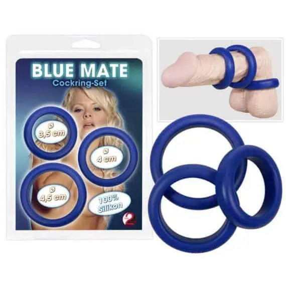 Obročki za penis BLUE MATE