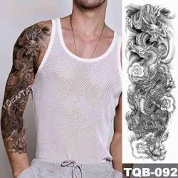 Začasni tattoo ZMAJ