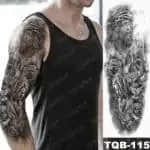 Začasni tattoo svoboda in vera