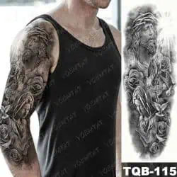 Začasni tattoo svoboda in vera