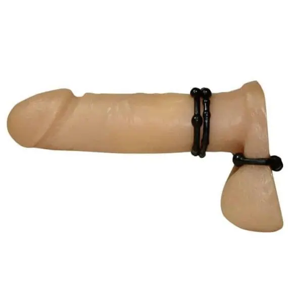 črni obročki za penis