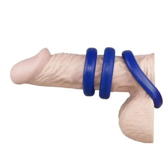 komplet erotičnih obročkov za penis